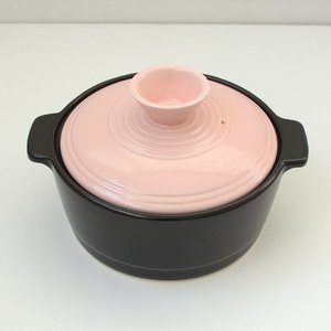 오븐락 칼라내열뚝배기 중_핑크/직화,하이라이트 사용가능