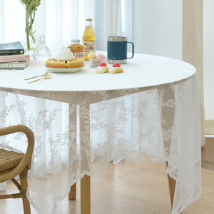 웨딩 테이블 식탁 커버 레이스 테이블보 엘레강스 150x100